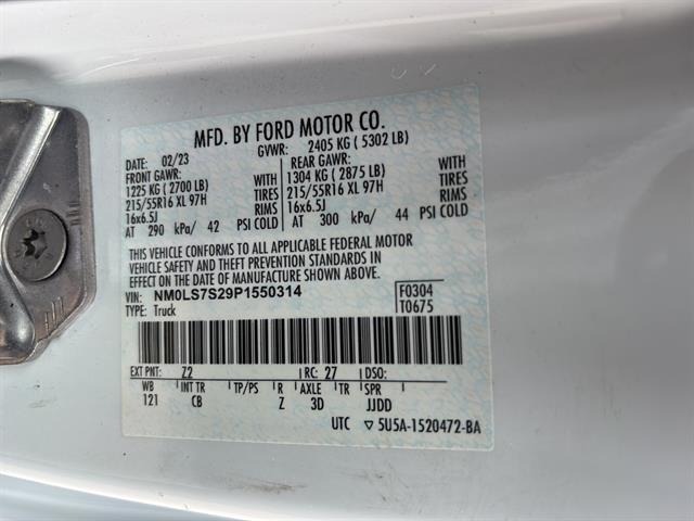 2023 Ford Transit Connect XL Cargo Van
