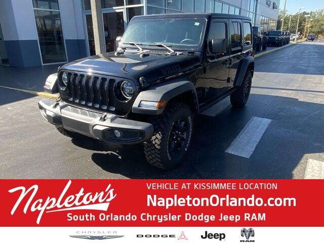 2022 Jeep Wrangler Unlimited Willys 4x4 2022 Jeep Wrangler Unlimited Willys 4x4