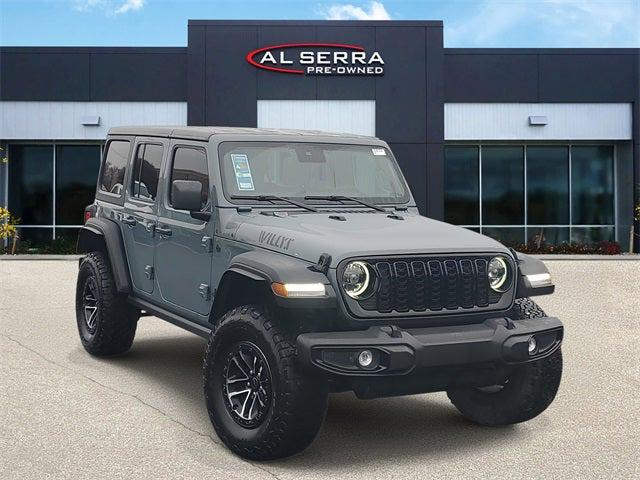 2024 Jeep Wrangler 4-Door Willys 4x4 2024 Jeep Wrangler 4-Door Willys 4x4