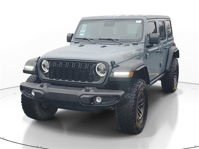 2024 Jeep Wrangler 4-Door Willys 4x4 2024 Jeep Wrangler 4-Door Willys 4x4