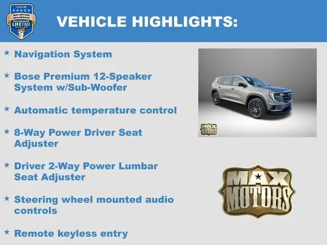2026 GMC Acadia Elevation AWD