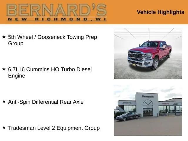 2026 Ram 2500 Tradesman Crew Cab 4x4 6'4" Box