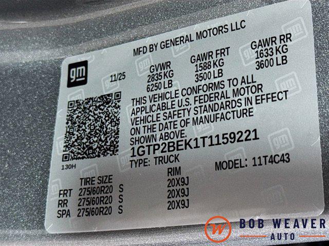 2026 GMC Canyon Elevation, 4WD