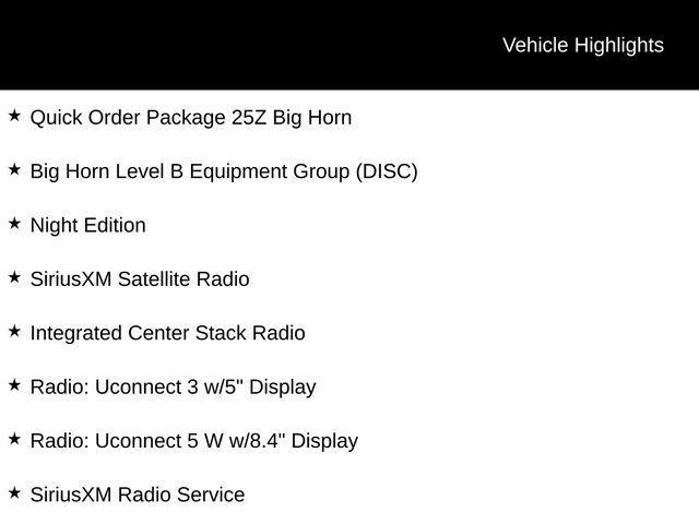 2022 RAM 1500 Big Horn Crew Cab 4x2 57 Box 2022 RAM 1500 Big Horn Crew Cab 4x2 57 Box