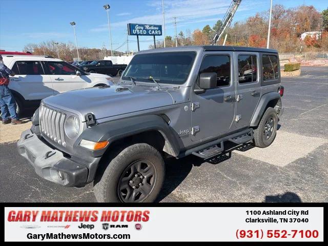 2018 Jeep Wrangler Unlimited Sport 4x4
