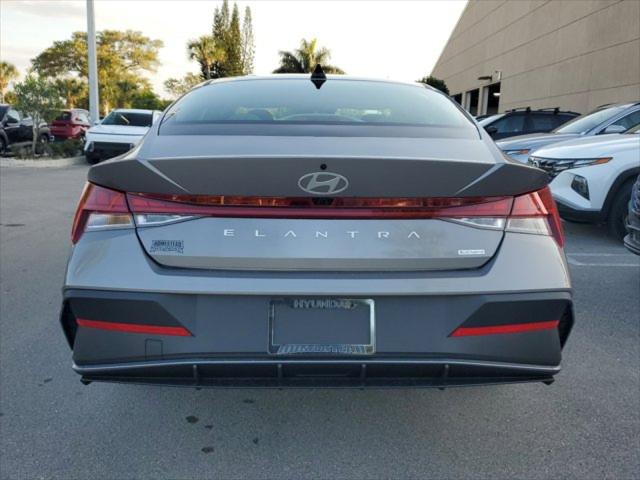 2024 Hyundai Elantra Hybrid Blue