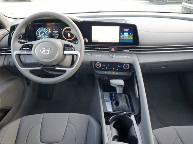2024 Hyundai Elantra Hybrid Blue