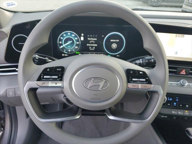 2024 Hyundai Elantra Hybrid Blue