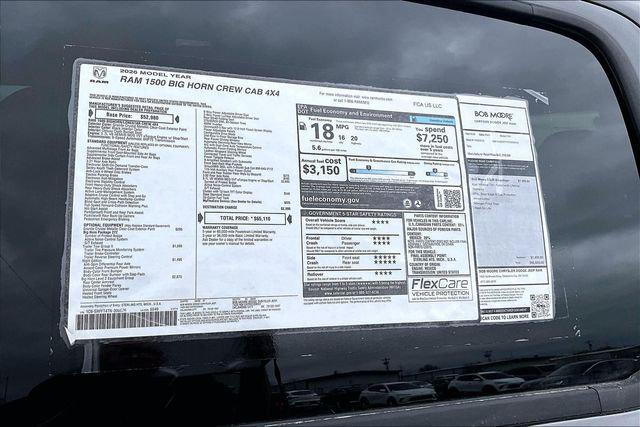 2026 Ram 1500 Big Horn Crew Cab 4x4 5'7" Box