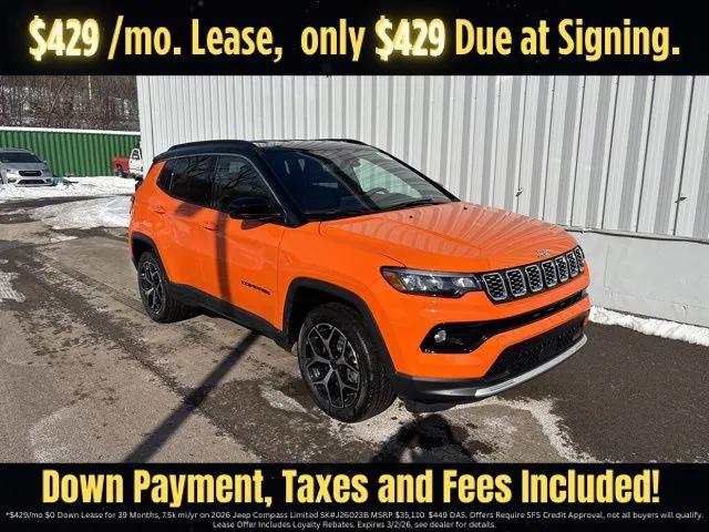 2026 Jeep Compass COMPASS LIMITED 4X4