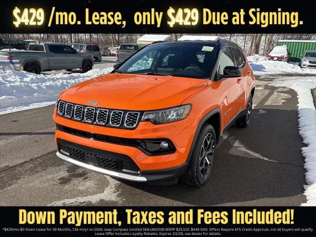 2026 Jeep Compass COMPASS LIMITED 4X4