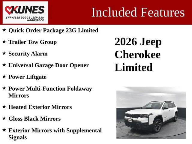 2026 Jeep Cherokee CHEROKEE LIMITED 4X4
