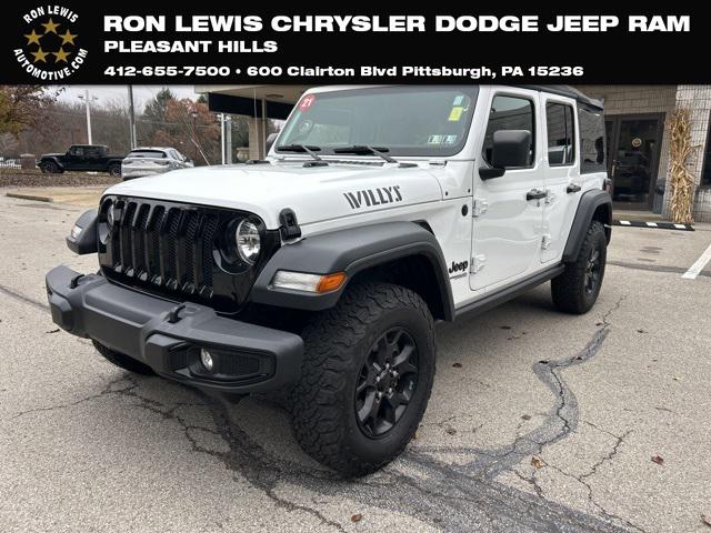 2021 Jeep Wrangler Unlimited Willys Sport 4x4 2021 Jeep Wrangler Unlimited Willys Sport 4x4