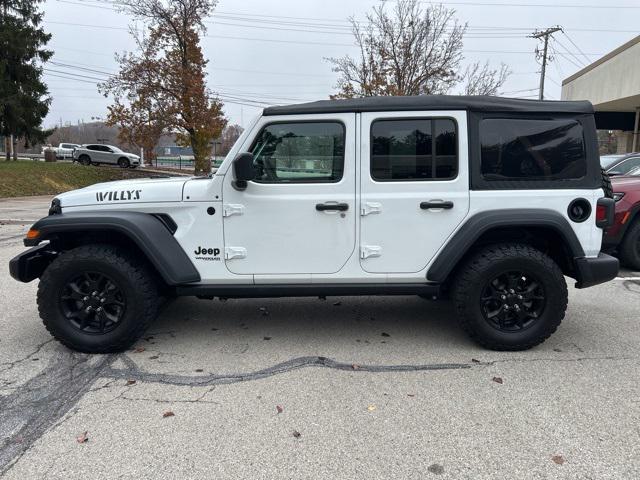 2021 Jeep Wrangler Unlimited Willys Sport 4x4 2021 Jeep Wrangler Unlimited Willys Sport 4x4