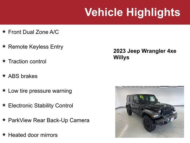 2023 Jeep Wrangler 4xe 4x4