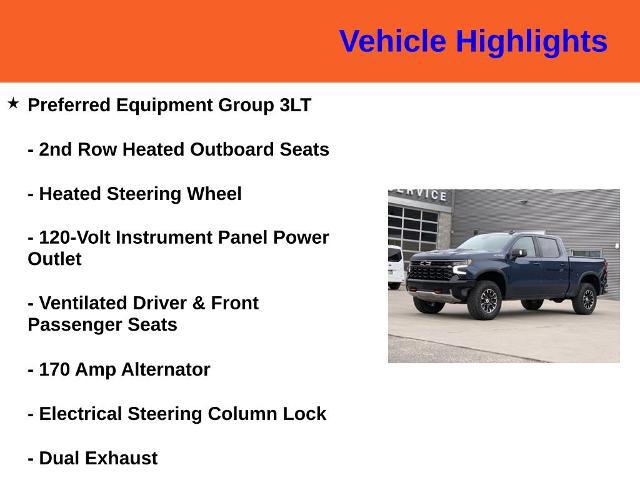 2022 Chevrolet Silverado 1500 4WD Crew Cab Short Bed ZR2