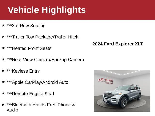 2024 Ford Explorer XLT 2024 Ford Explorer XLT