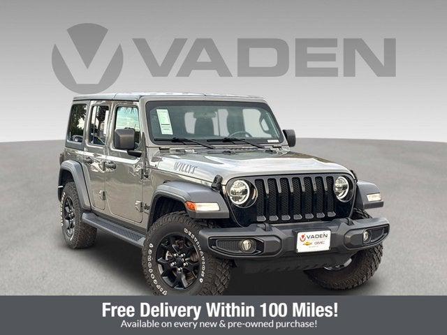 2021 Jeep Wrangler Unlimited Willys 4x4 2021 Jeep Wrangler Unlimited Willys 4x4
