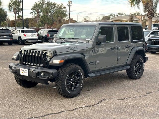 2021 Jeep Wrangler Unlimited Willys 4x4 2021 Jeep Wrangler Unlimited Willys 4x4