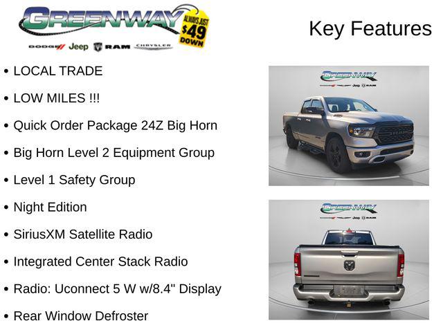 2022 RAM 1500 Big Horn Quad Cab 4x2 64 Box 2022 RAM 1500 Big Horn Quad Cab 4x2 64 Box