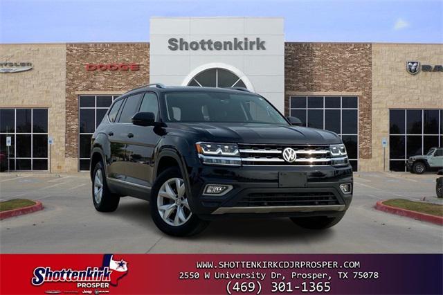 2019 Volkswagen Atlas 3.6L V6 SEL 2019 Volkswagen Atlas 3.6L V6 SEL