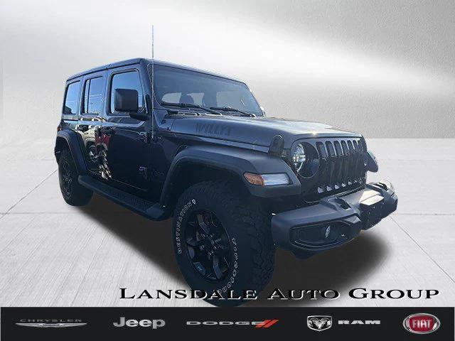 2023 Jeep Wrangler 4-Door Willys 4x4 2023 Jeep Wrangler 4-Door Willys 4x4