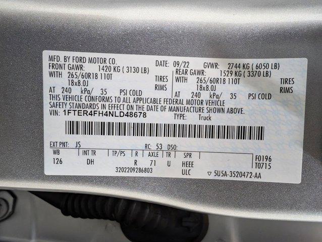 2022 Ford Ranger LARIAT