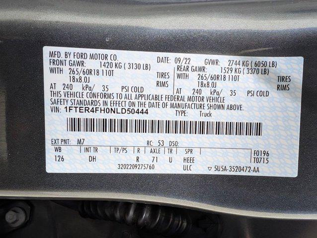 2022 Ford Ranger LARIAT