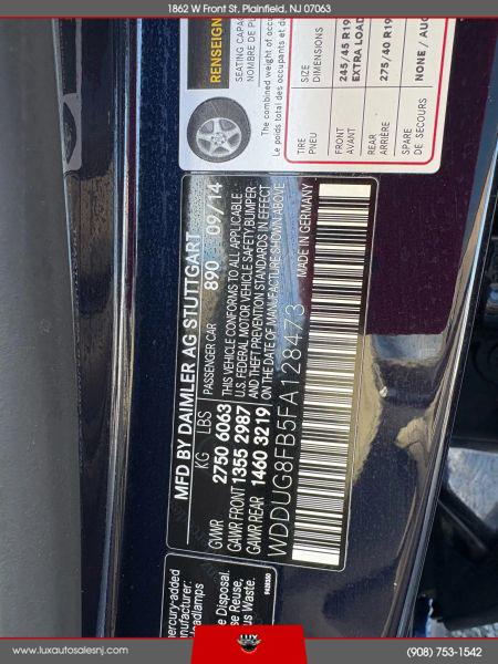 2015 Mercedes-Benz S 550 4MATIC