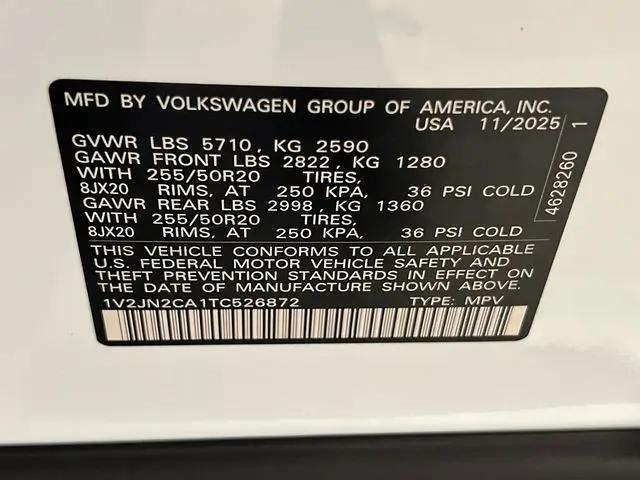 2026 Volkswagen Atlas SE with Technology