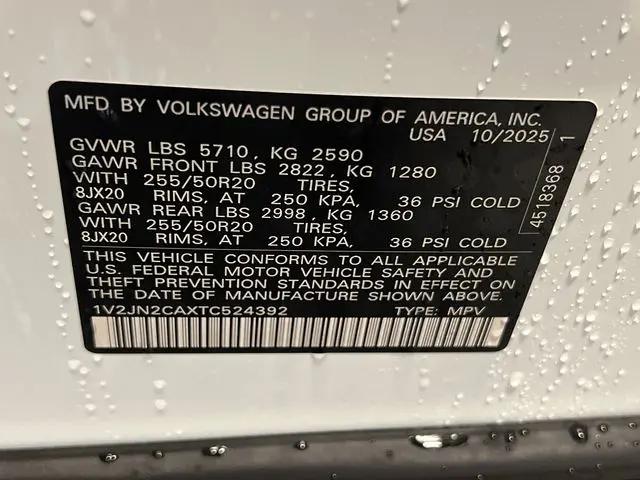 2026 Volkswagen Atlas SE with Technology
