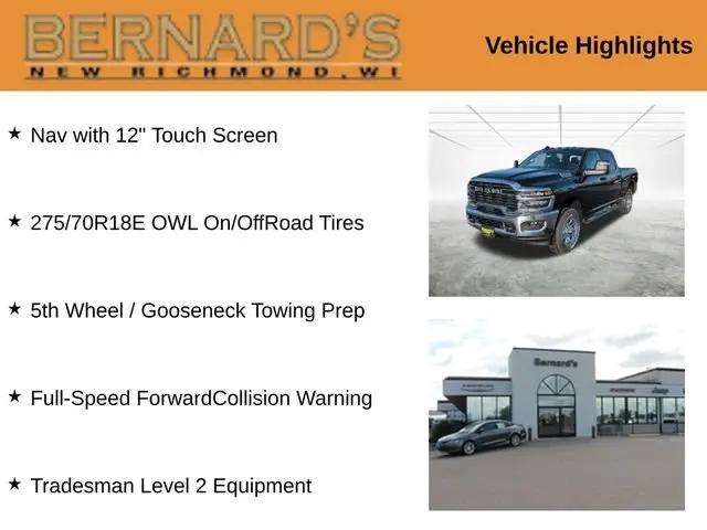 2026 Ram 2500 Tradesman Crew Cab 4x4 6'4" Box