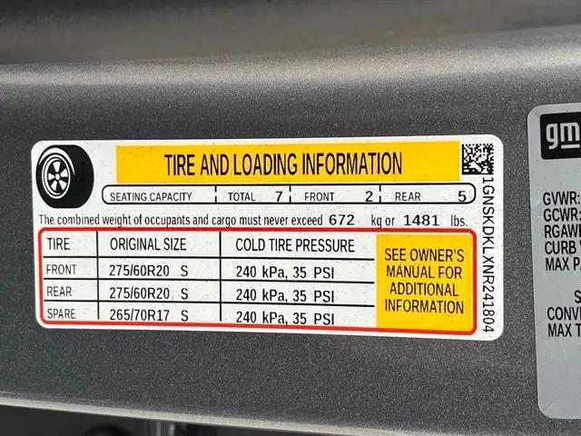 2022 Chevrolet Suburban 4WD Z71