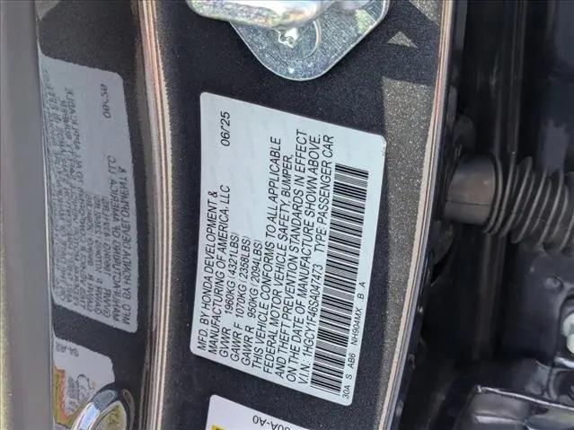 2025 Honda Accord Sedan SE