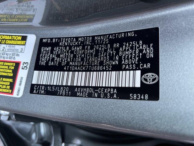 2026 Toyota Camry XSE