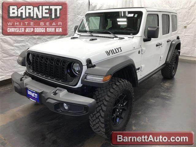 2024 Jeep Wrangler 4-Door Willys 4x4 2024 Jeep Wrangler 4-Door Willys 4x4