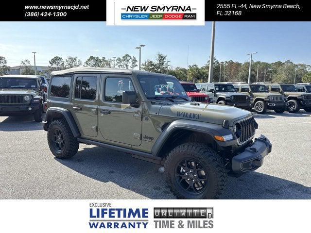 2026 Jeep Wrangler WRANGLER 4-DOOR WILLYS 2026 Jeep Wrangler WRANGLER 4-DOOR WILLYS