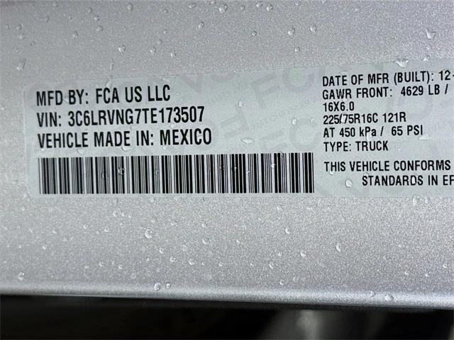 2026 Ram ProMaster Cargo Van Tradesman Low Roof 118" WB w/Pass Seat