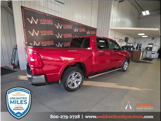 2026 RAM Ram 1500 RAM 1500 BIG HORN CREW CAB 4X4 57 BOX