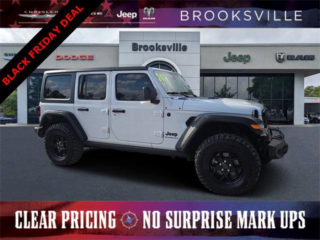 2024 Jeep Wrangler 4-Door Willys 4x4 2024 Jeep Wrangler 4-Door Willys 4x4