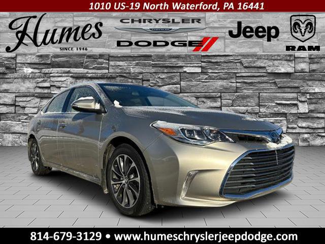 2017 Toyota Avalon XLE Premium 2017 Toyota Avalon XLE Premium