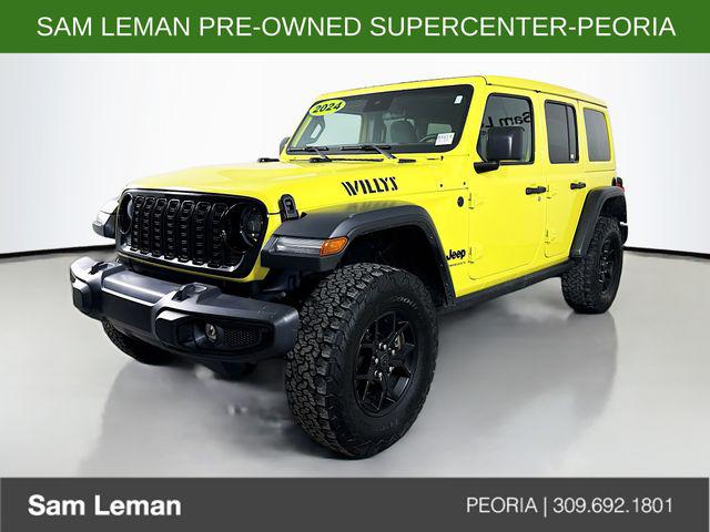 2024 Jeep Wrangler 4-Door Willys 4x4