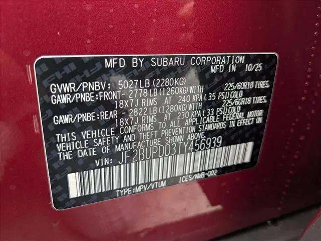 2026 Subaru Outback Limited