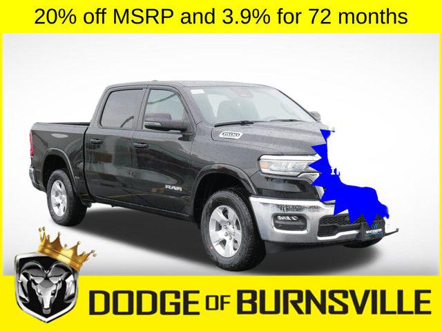 2025 RAM Ram 1500 RAM 1500 BIG HORN CREW CAB 4X4 57 BOX