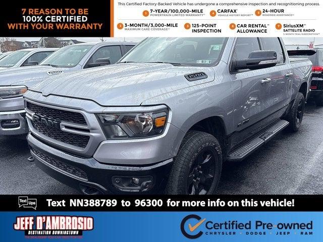 2022 RAM 1500 Big Horn Crew Cab 4x4 57 Box 2022 RAM 1500 Big Horn Crew Cab 4x4 57 Box