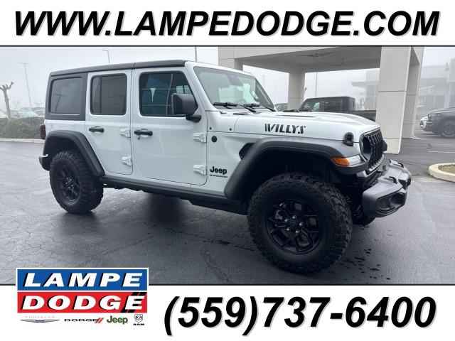 2026 Jeep Wrangler WRANGLER 4-DOOR WILLYS 2026 Jeep Wrangler WRANGLER 4-DOOR WILLYS
