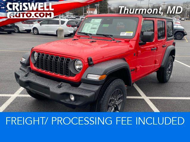 2026 Jeep Wrangler WRANGLER 4-DOOR SPORT S 2026 Jeep Wrangler WRANGLER 4-DOOR SPORT S