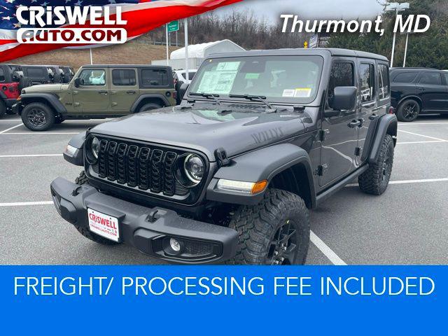 2026 Jeep Wrangler WRANGLER 4-DOOR WILLYS 2026 Jeep Wrangler WRANGLER 4-DOOR WILLYS