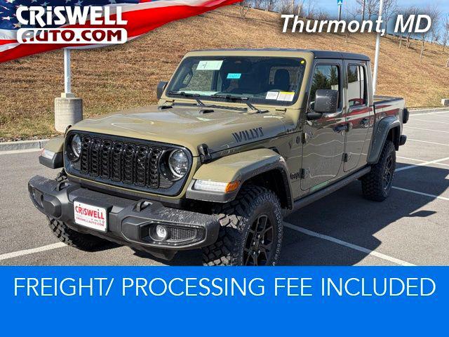 2026 Jeep Gladiator GLADIATOR WILLYS 4X4 2026 Jeep Gladiator GLADIATOR WILLYS 4X4