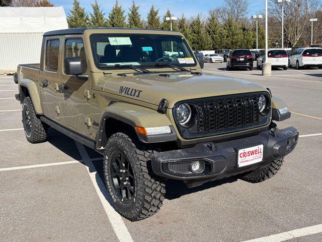 2026 Jeep Gladiator GLADIATOR WILLYS 4X4 2026 Jeep Gladiator GLADIATOR WILLYS 4X4
